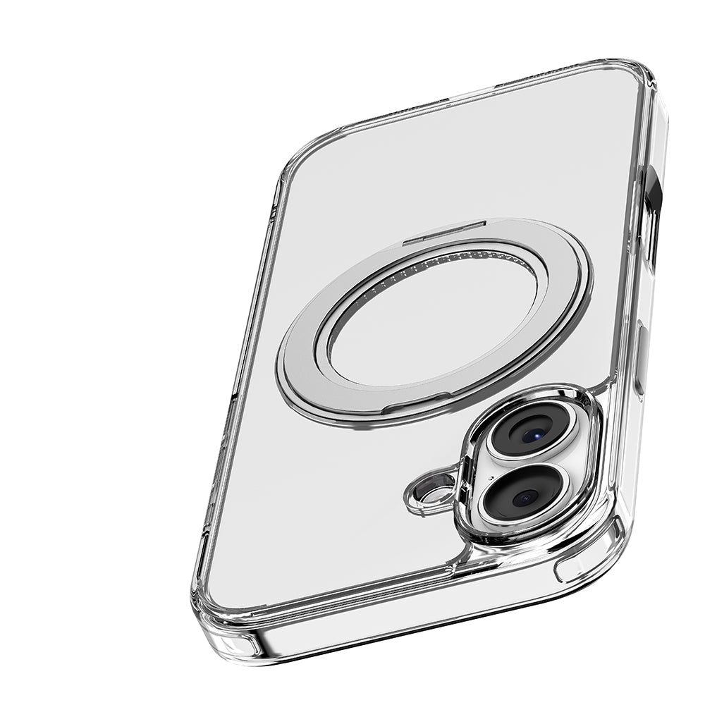 iPhone 17 Kılıf M-safe Şarj Özellikli Standlı Airbag Tasarımlı Mutural Fresh Serisi Kapak