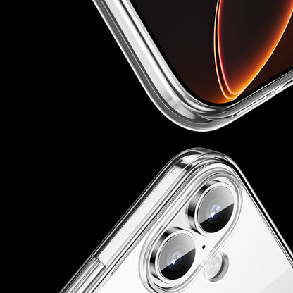 iPhone 17 Kılıf M-safe Şarj Özellikli Transparan Sert PC Wlons Pita Kapak