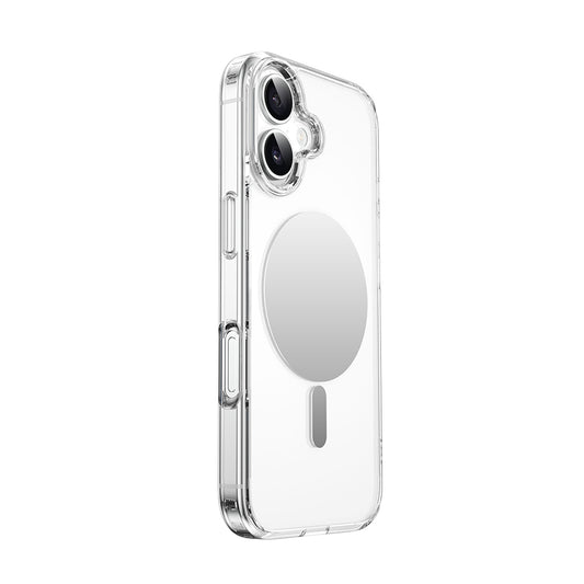 iPhone 17 Kılıf M-safe Şarj Özellikli Wiwu MCC-701 Aynalı Pro Serisi Sert PC Kapak
