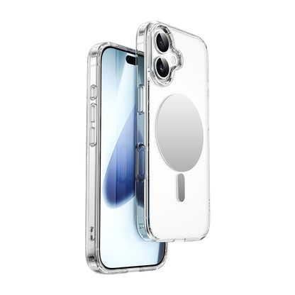 iPhone 17 Kılıf M-safe Şarj Özellikli Wiwu MCC-701 Aynalı Pro Serisi Sert PC Kapak
