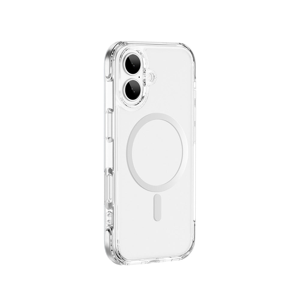 iPhone 17 Kılıf M-safe Şarj Özellikli Wiwu MCC-702 Titanyum Pro Serisi Sert PC Kapak