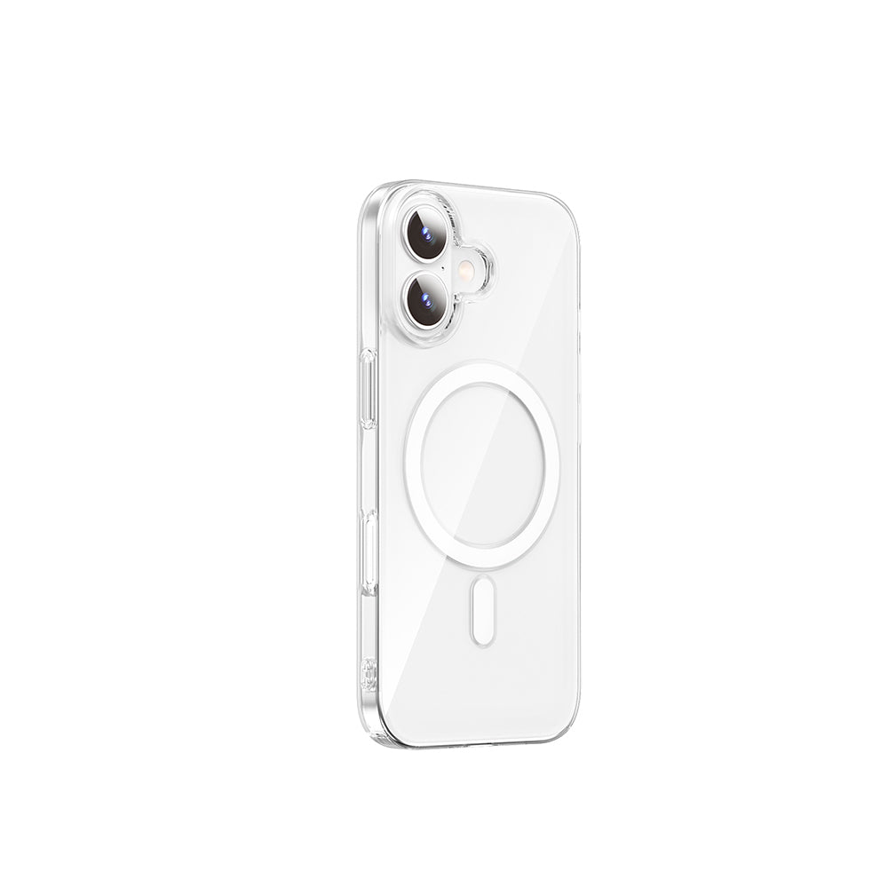 iPhone 17 Kılıf M-safe Şarj Özellikli Wiwu YXK-207 Invisible Pro Sert PC Kapak