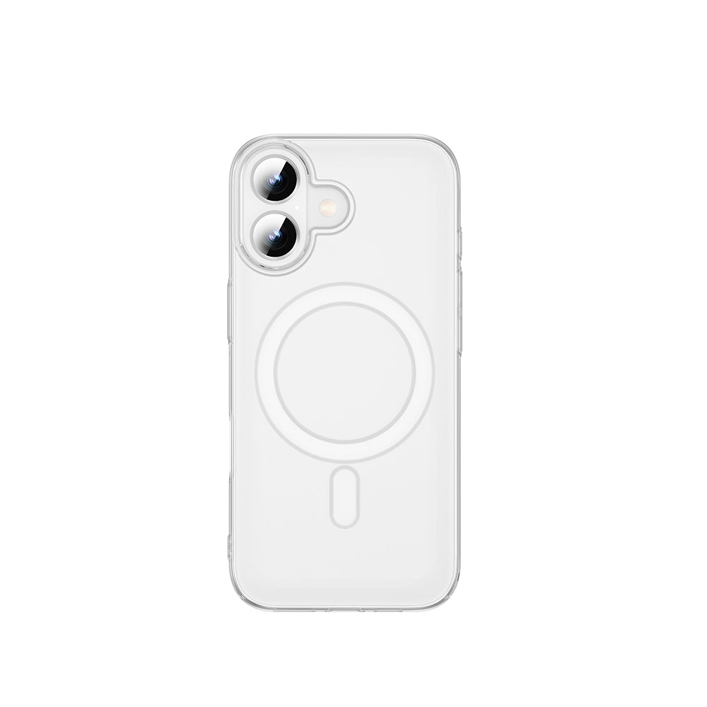 iPhone 17 Kılıf M-safe Şarj Özellikli Wiwu YXK-207 Invisible Pro Sert PC Kapak