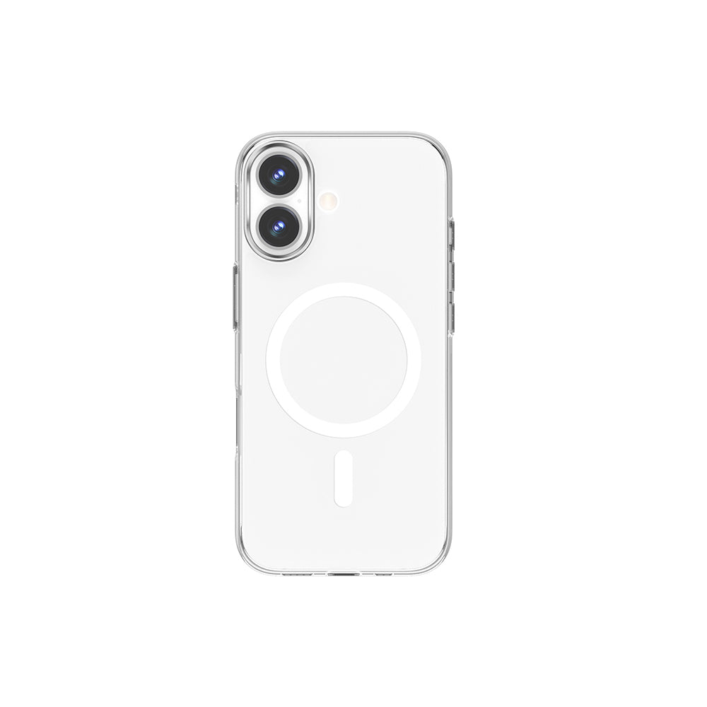 iPhone 17 Kılıf M-safe Şarj Özellikli Wiwu YXK-208 Invisible Ultra Sert PC Kapak