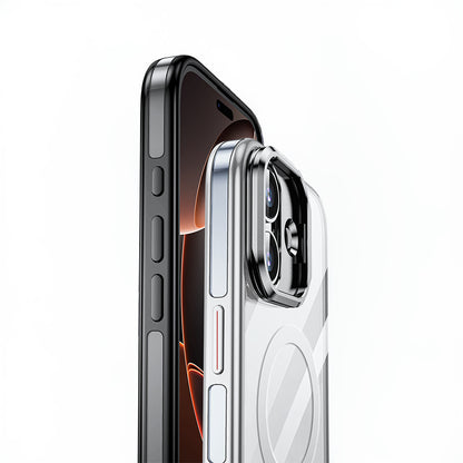 iPhone 17 Kılıf M-safe Şarj Özellikli Wlons Standlı Efsane Kapak