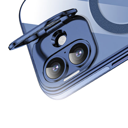 iPhone 17 Kılıf M-safe Şarj Özellikli Wlons Standlı Efsane Kapak