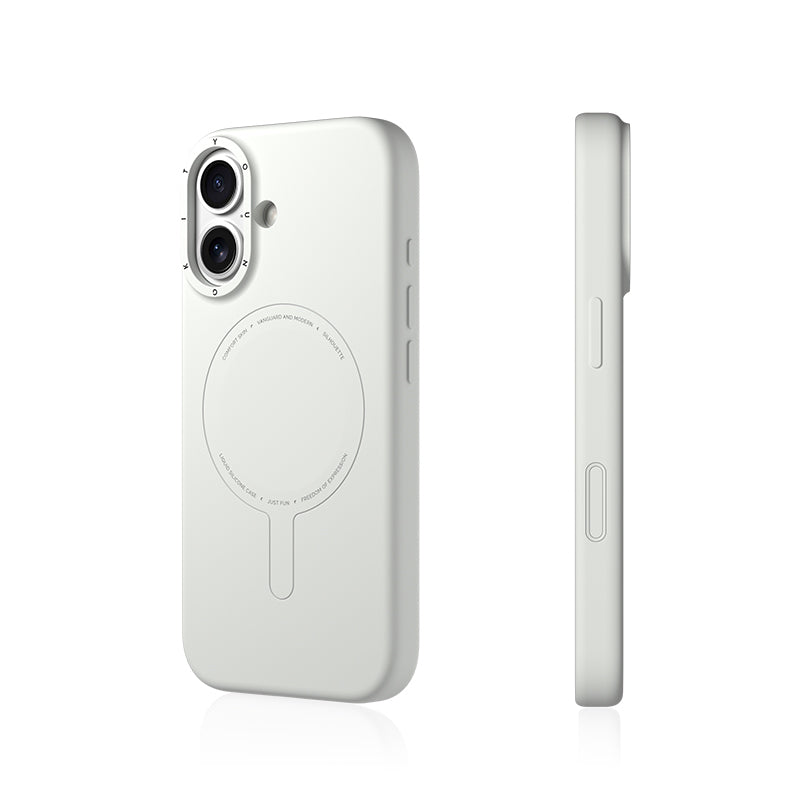 iPhone 17 Kılıf M-Safe Şarj Özellikli Youngkit Morandi Serisi Kapak