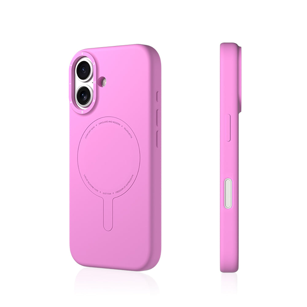 iPhone 17 Kılıf M-Safe Şarj Özellikli Youngkit Morandi Serisi Kapak