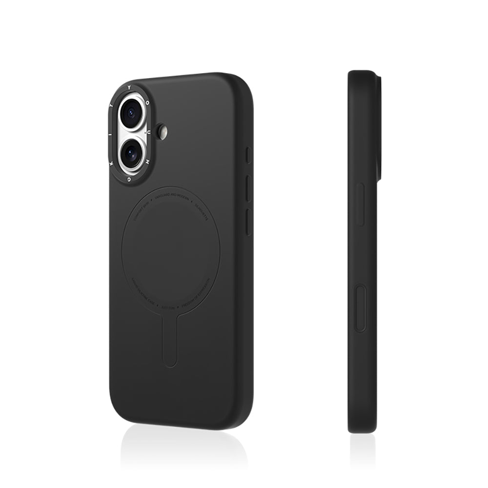 iPhone 17 Kılıf M-Safe Şarj Özellikli Youngkit Morandi Serisi Kapak