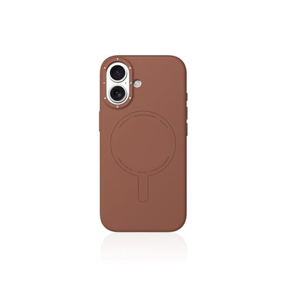 iPhone 17 Kılıf M-Safe Şarj Özellikli Youngkit Morandi Serisi Kapak