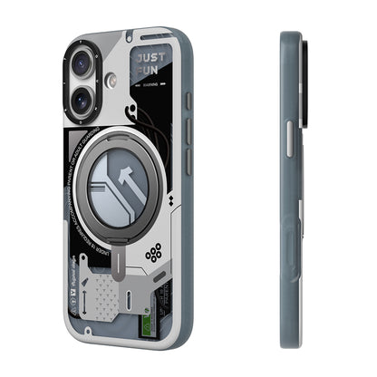 iPhone 17 Kılıf M-safe Şarj Özellikli Youngkit Starship Serisi Kapak
