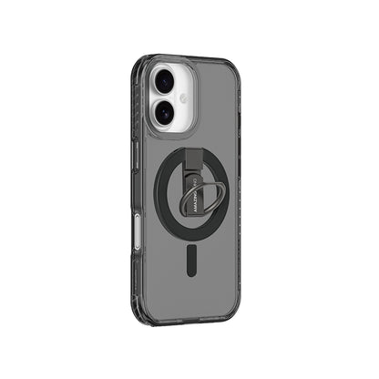 iPhone 17 Kılıf M-safe Şarj Özellikli Yüzük Standlı Amazingthing Titan Pro Serisi Kapak