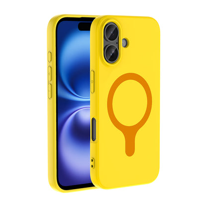Apple iPhone 17 Kılıf M-Safe Şarj Özellikli Zore Aris Silikon Kapak