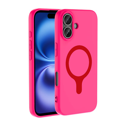 Apple iPhone 17 Kılıf M-Safe Şarj Özellikli Zore Aris Silikon Kapak