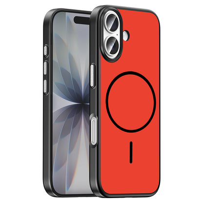 Apple iPhone 17 Kılıf M-Safe Şarj Özellikli Zore Lora PC Kapak
