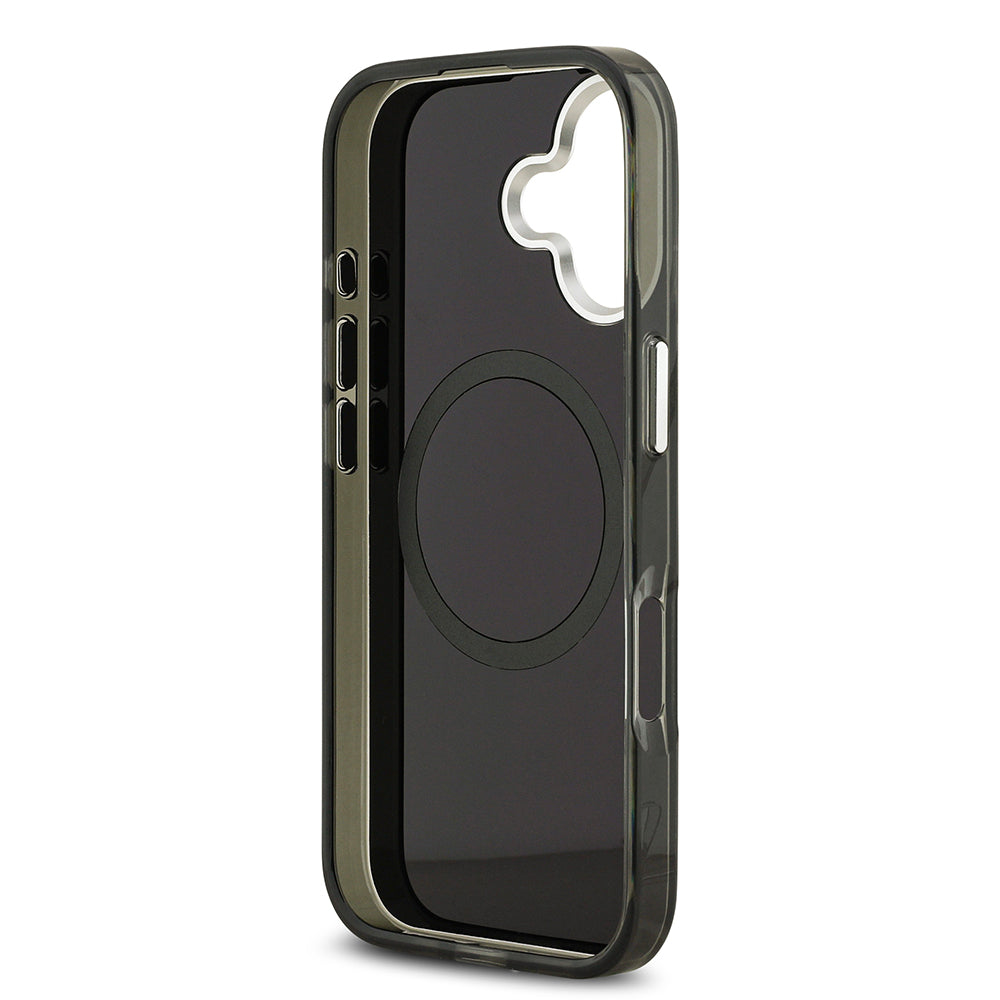 iPhone 17 Kılıf Mercedes Benz Orjinal Lisanslı M-safe Şarj Özellikli Çift Katmanlı PC Nostaljik Yıldız Dizayn Kapak