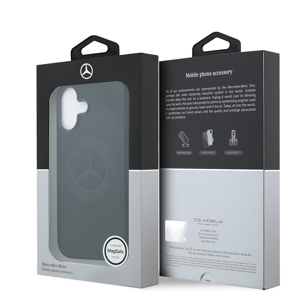 iPhone 17 Kılıf Mercedes Benz Orjinal Lisanslı M-safe Şarj Özellikli Hakiki Deri Nostaljik Yıldız Dizayn Kapak