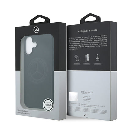 iPhone 17 Kılıf Mercedes Benz Orjinal Lisanslı M-safe Şarj Özellikli Hakiki Deri Nostaljik Yıldız Dizayn Kapak