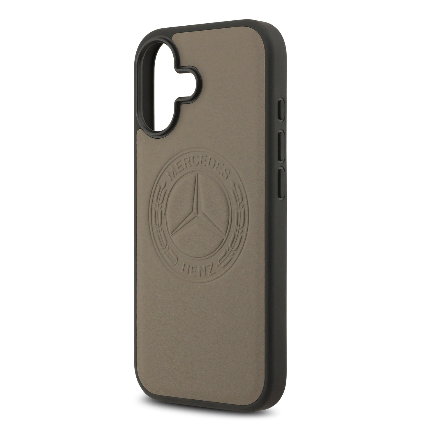 iPhone 17 Kılıf Mercedes Benz Orjinal Lisanslı M-safe Şarj Özellikli Hakiki Deri Nostaljik Yıldız Dizayn Kapak