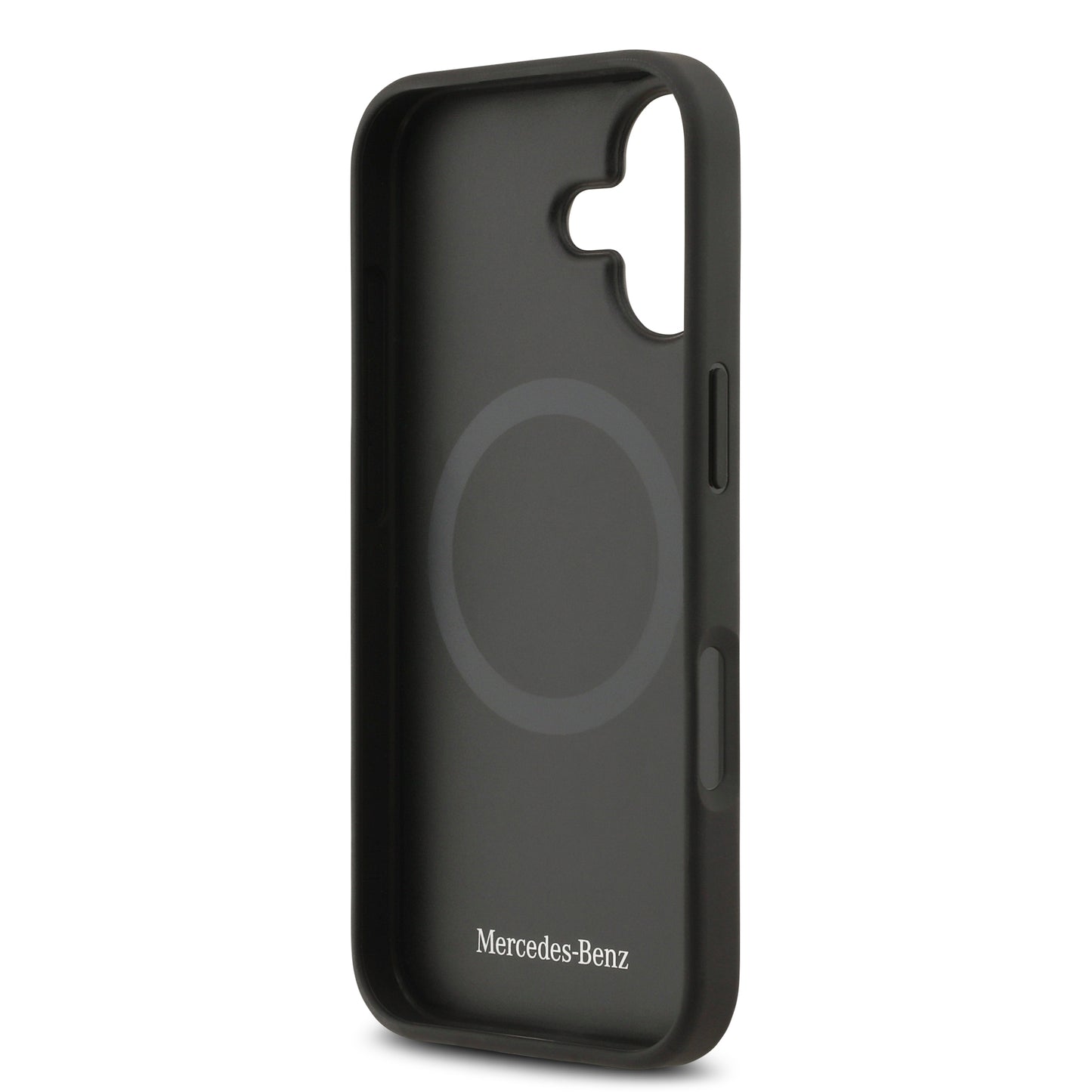 iPhone 17 Kılıf Mercedes Benz Orjinal Lisanslı M-safe Şarj Özellikli Hakiki Deri Nostaljik Yıldız Dizayn Kapak