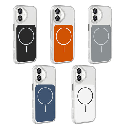Apple iPhone 17 Kılıf Metal Buton Tasarımlı Zore İkonik Sert Silikon Kapak