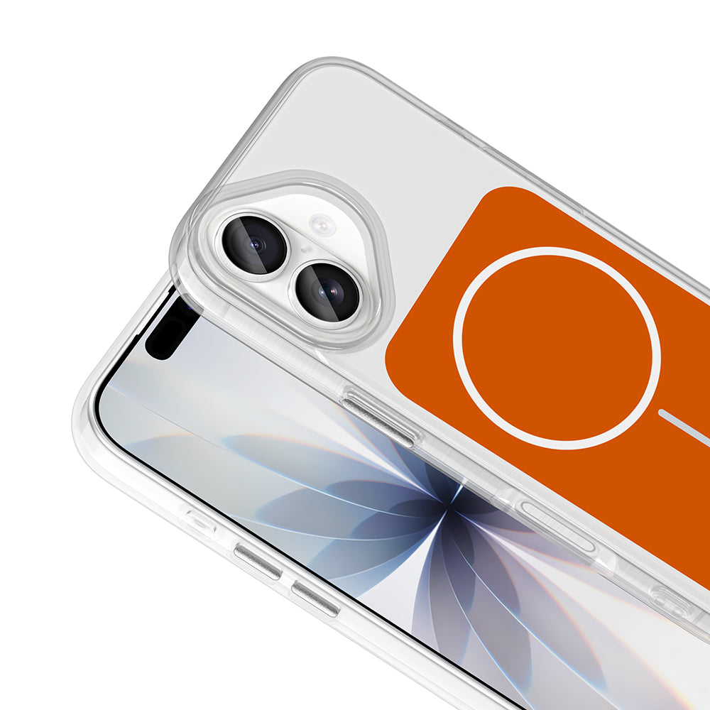 Apple iPhone 17 Kılıf Metal Buton Tasarımlı Zore İkonik Sert Silikon Kapak