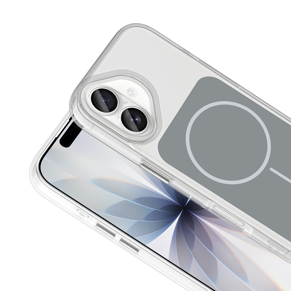 Apple iPhone 17 Kılıf Metal Buton Tasarımlı Zore İkonik Sert Silikon Kapak