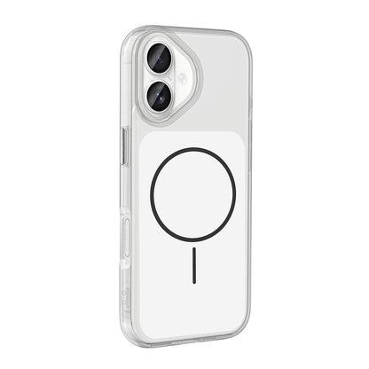 Apple iPhone 17 Kılıf Metal Buton Tasarımlı Zore İkonik Sert Silikon Kapak