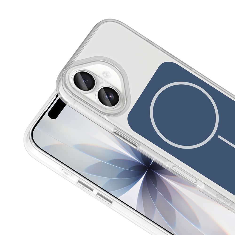 Apple iPhone 17 Kılıf Metal Buton Tasarımlı Zore İkonik Sert Silikon Kapak