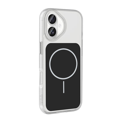 Apple iPhone 17 Kılıf Metal Buton Tasarımlı Zore İkonik Sert Silikon Kapak