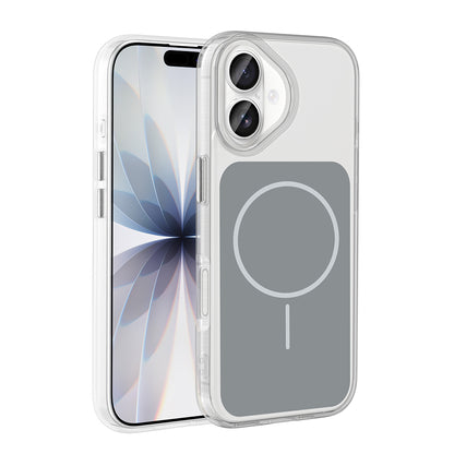 Apple iPhone 17 Kılıf Metal Buton Tasarımlı Zore İkonik Sert Silikon Kapak