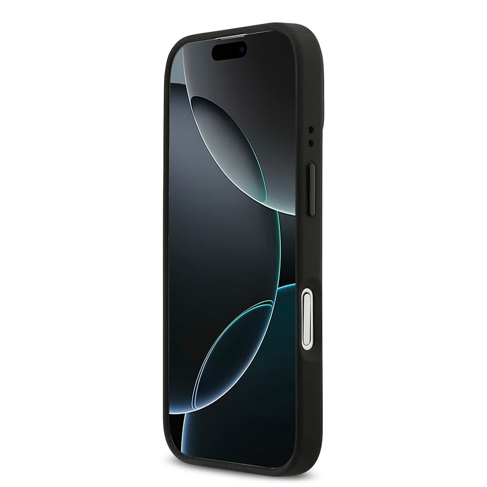 iPhone 17 Kılıf Redbull Orjinal Lisanslı M-safe Şarj Özellikli Kırmızı Halka ve Logo Kabartmalı PU Deri Kapak