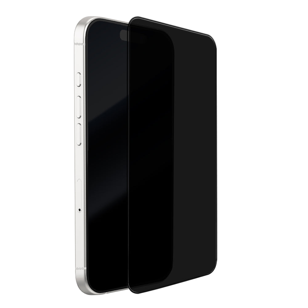 Apple iPhone 17 Mohseven M7 Privacy Sapphire Coating Temperli Cam Ekran Koruyucu + Kolay Uygulama Aparatı