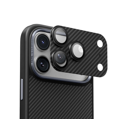 iPhone 17 Pro Benks ArmorWarrior Serisi 600D Kevlar Kamera Lens Koruyucu