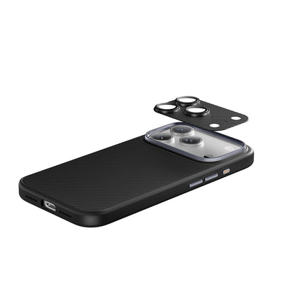 iPhone 17 Pro Benks ArmorWarrior Serisi 600D Kevlar Kamera Lens Koruyucu