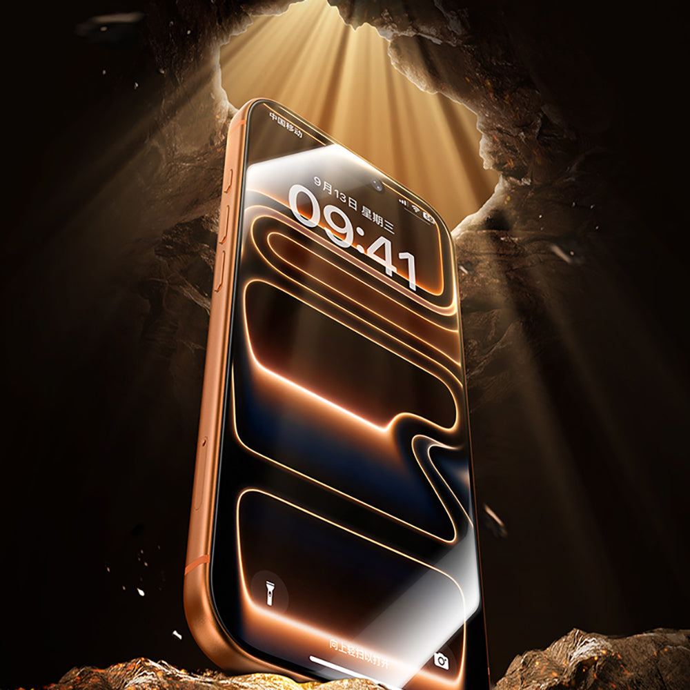 iPhone 17 Pro Benks Glass Warrior 2.0 EZFita Safir Cam Ekran Koruyucu + Kolay Uygulama Aparatı
