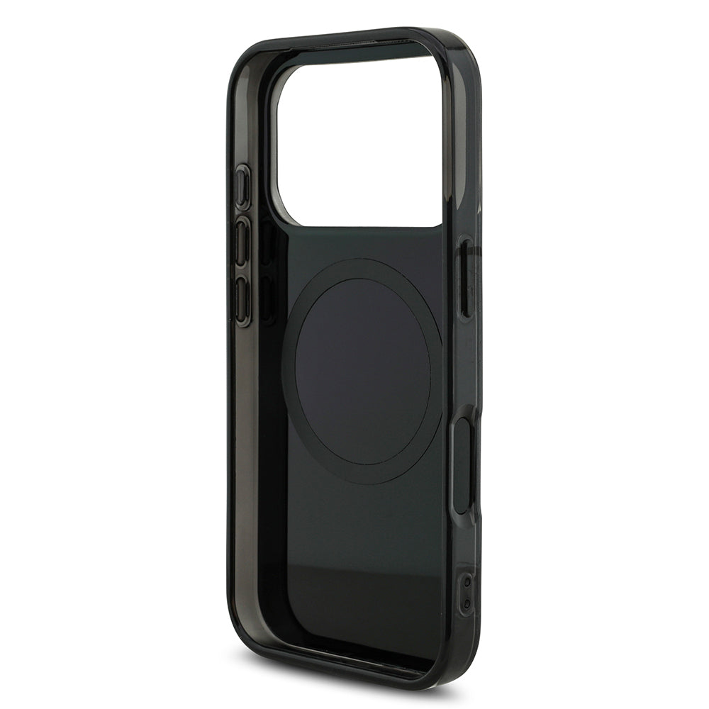 iPhone 17 Pro Kılıf AMG Orjinal Lisanslı Çift Katmanlı Büyük Logolu Petek Desenli Kapak