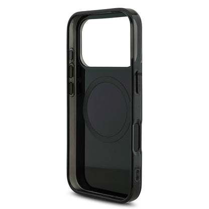 iPhone 17 Pro Kılıf AMG Orjinal Lisanslı Çift Katmanlı Büyük Logolu Petek Desenli Kapak