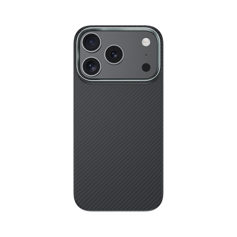 iPhone 17 Pro Kılıf Benks M-safe Şarj Özellikli Metal Kamera Çerçeveli Magnetik ArmorAir 600D Kevlar Fiber Kapak