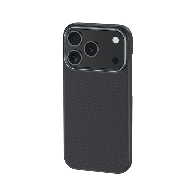 iPhone 17 Pro Kılıf Benks M-safe Şarj Özellikli Metal Kamera Çerçeveli Magnetik ArmorAir 600D Kevlar Fiber Kapak