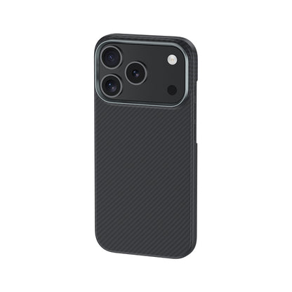 iPhone 17 Pro Kılıf Benks M-safe Şarj Özellikli Metal Kamera Çerçeveli Magnetik ArmorAir 600D Kevlar Fiber Kapak