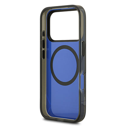 iPhone 17 Pro Kılıf BMW Orjinal Lisanslı M-safe Şarj Özellikli Metal Buton Tasarımlı IML Baskılı M Dizayn Kapak