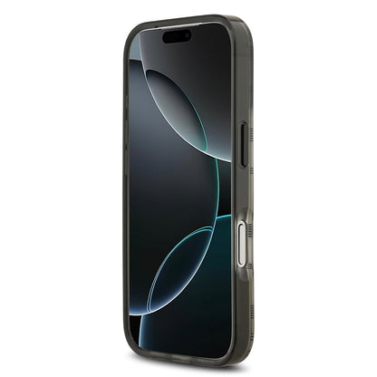 iPhone 17 Pro Kılıf BMW Orjinal Lisanslı M-safe Şarj Özellikli Metal Kamera Butonlu Yatay Şeritli M Dizayn Kapak