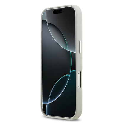iPhone 17 Pro Kılıf BMW Orjinal Lisanslı M-safe Şarj Özellikli Metal Logolu Tam Kaplama Deri Kapak