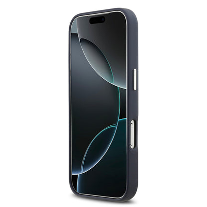 iPhone 17 Pro Kılıf BMW Orjinal Lisanslı M-safe Şarj Özellikli Metal Logolu Tam Kaplama Deri Kapak