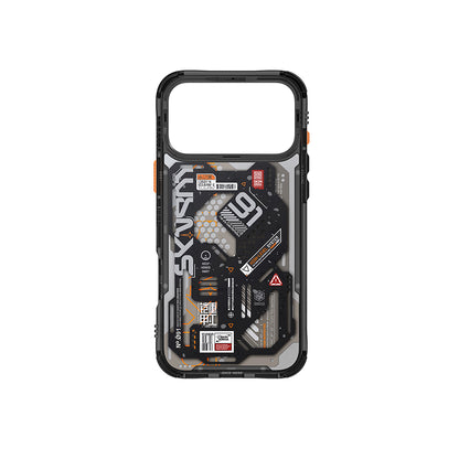 iPhone 17 Pro Kılıf Desenli Airbag Tasarımlı Skinarma Spectra Kapak
