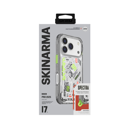 iPhone 17 Pro Kılıf Desenli Airbag Tasarımlı Skinarma Spectra Kapak