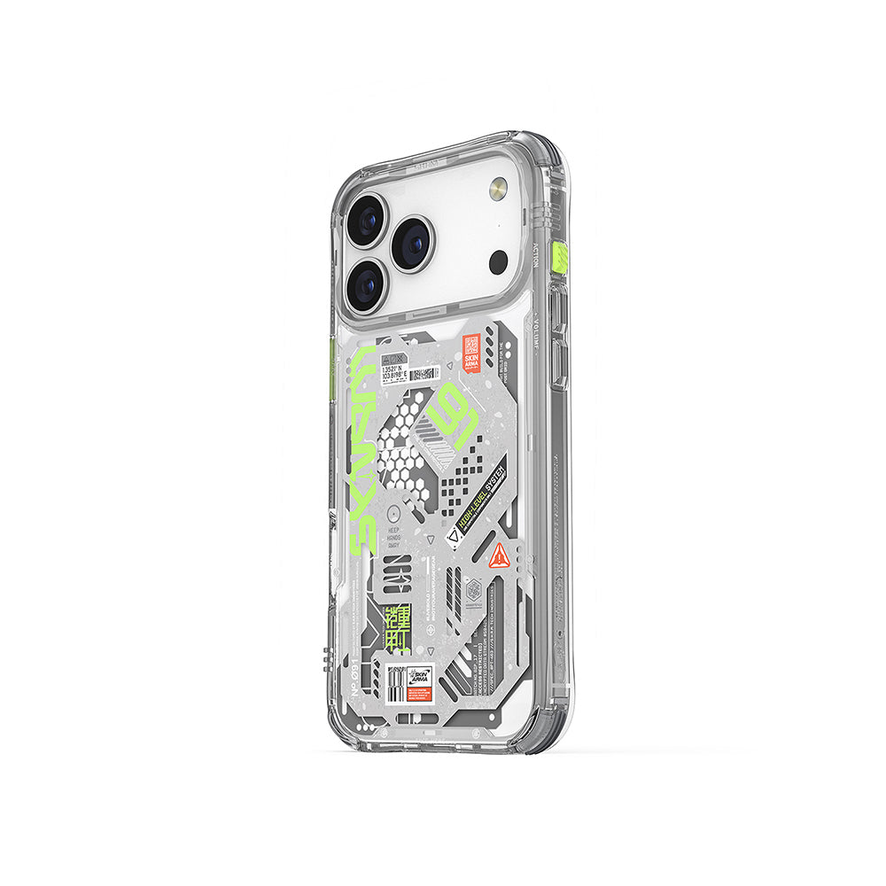 iPhone 17 Pro Kılıf Desenli Airbag Tasarımlı Skinarma Spectra Kapak