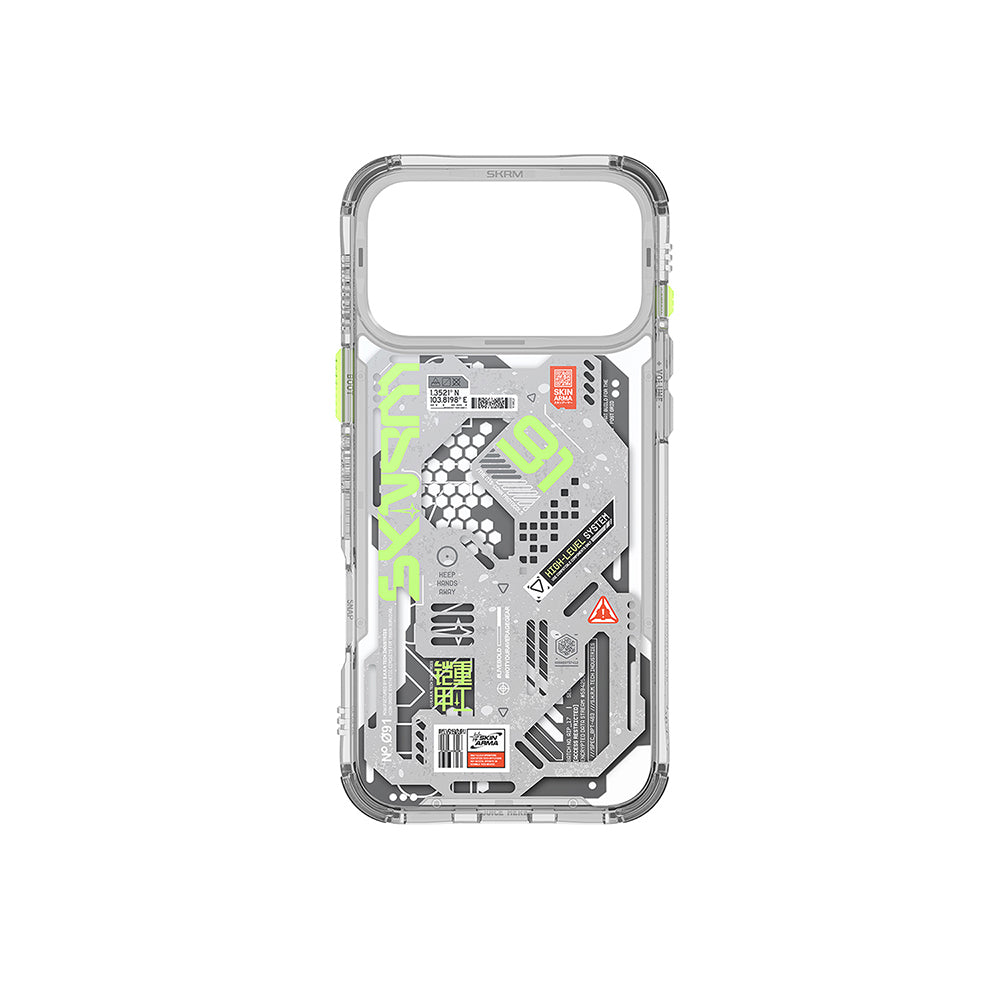 iPhone 17 Pro Kılıf Desenli Airbag Tasarımlı Skinarma Spectra Kapak