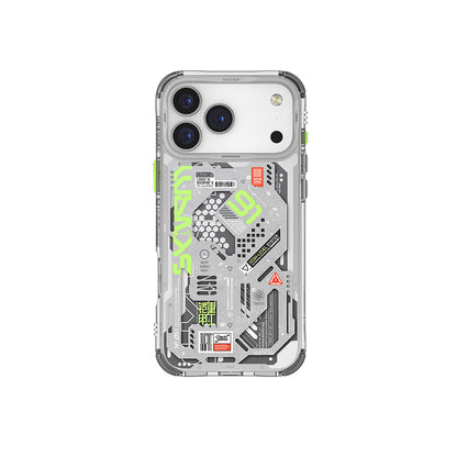 iPhone 17 Pro Kılıf Desenli Airbag Tasarımlı Skinarma Spectra Kapak